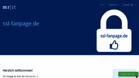 What Ssl-fanpage.de website looked like in 2015 (8 years ago)