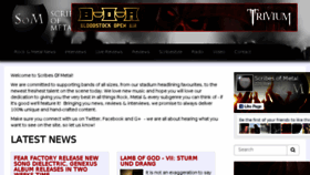 What Scribesofmetal.com website looked like in 2015 (8 years ago)