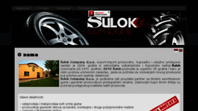 What Sulok.rs website looked like in 2015 (8 years ago)