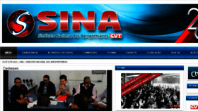 What Sina.org.br website looked like in 2015 (8 years ago)