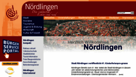 What Stadt.noerdlingen.de website looked like in 2015 (8 years ago)