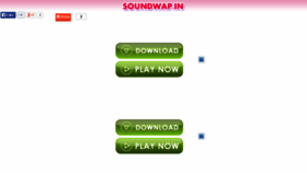 What Soundwap.in website looked like in 2015 (8 years ago)
