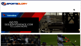 What Sports-glory.com website looked like in 2015 (8 years ago)