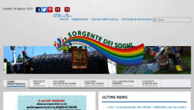 What Sorgentedeisogni.it website looked like in 2015 (8 years ago)