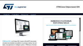 What Stm32java.com website looked like in 2015 (8 years ago)
