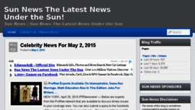 What Sunnews.info website looked like in 2015 (8 years ago)