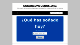 What Sonarconsuenos.org website looked like in 2015 (8 years ago)