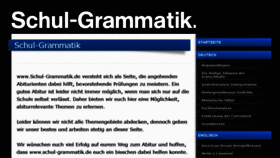 What Schul-grammatik.de website looked like in 2015 (8 years ago)