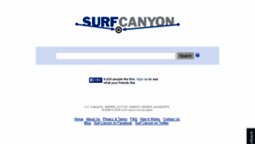 What Surfcanyon.com website looked like in 2015 (8 years ago)