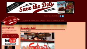 What Savethedeli.com website looked like in 2015 (8 years ago)