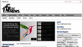 What Starnews.us website looked like in 2015 (8 years ago)