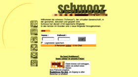 What Schmooz.de website looked like in 2015 (8 years ago)
