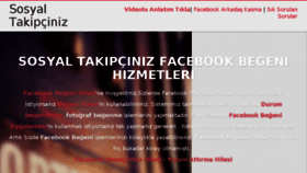 What Sosyaltakipciniz.com website looked like in 2015 (8 years ago)