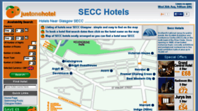 What Secchotels.com website looked like in 2015 (8 years ago)