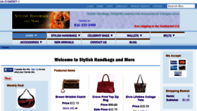 What Stylishhandbagsandmore.com website looked like in 2015 (8 years ago)
