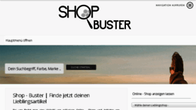 What Shop-buster.com website looked like in 2015 (8 years ago)