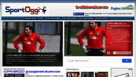 What Sportoggi.com website looked like in 2015 (8 years ago)