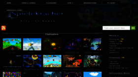 What Spielekracher.de website looked like in 2015 (8 years ago)