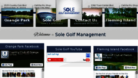 What Solegolf.com website looked like in 2015 (8 years ago)