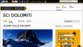 What Scidolomiti.net website looked like in 2015 (8 years ago)