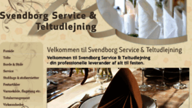 What Svendborgservice.dk website looked like in 2015 (8 years ago)