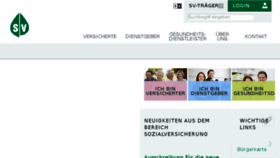 What Sozialversicherung.at website looked like in 2015 (8 years ago)