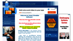 What Smartshredder.com website looked like in 2015 (8 years ago)
