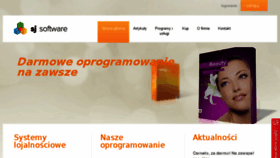 What Sjsoftware.pl website looked like in 2015 (8 years ago)