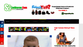 What Selingkaran.com website looked like in 2015 (8 years ago)