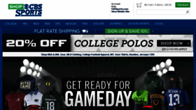 What Shop.cbssports.com website looked like in 2015 (8 years ago)