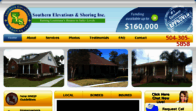 What Southernelevations.com website looked like in 2015 (8 years ago)