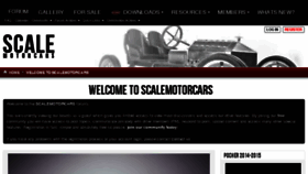 What Scalemotorcars.com website looked like in 2015 (8 years ago)