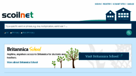 What Scoilnet.com website looked like in 2015 (8 years ago)