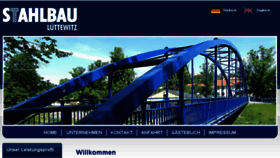 What Stahlbau-luettewitz.de website looked like in 2015 (8 years ago)