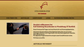 What Steuerberater-kehrberg.de website looked like in 2015 (8 years ago)