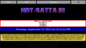 What Sattakinng.in website looked like in 2015 (8 years ago)