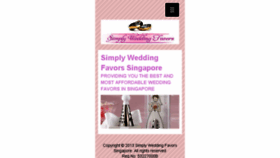 What Simply-wedding-favors.com website looked like in 2015 (8 years ago)