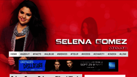 What Selenagomezzone.com website looked like in 2015 (8 years ago)