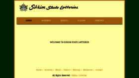 What Sikkimlotteries.in website looked like in 2015 (8 years ago)