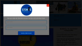 What Stokesme.org website looked like in 2015 (8 years ago)