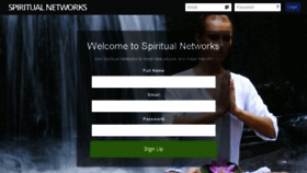 What Spiritualnetworks.com website looked like in 2015 (8 years ago)