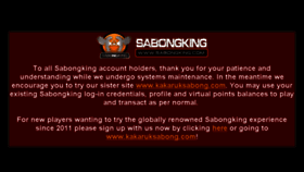 What Sabongking.com website looked like in 2015 (8 years ago)