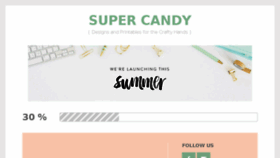 What Super-candy.com website looked like in 2015 (8 years ago)