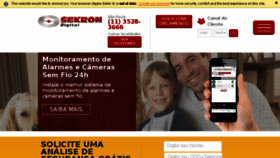 What Sekrondigital.com.br website looked like in 2015 (8 years ago)