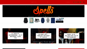What Spellsmusic.net website looked like in 2015 (8 years ago)