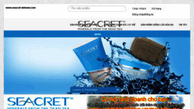What Seacretvietnam.com.vn website looked like in 2015 (8 years ago)