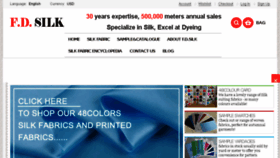 What Silkfabricwholesale.com website looked like in 2015 (8 years ago)