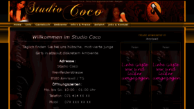 What Studio-coco.ch website looked like in 2011 (13 years ago)