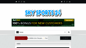 What Skysports24.com website looked like in 2015 (8 years ago)