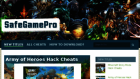 What Safegamepro.com website looked like in 2015 (8 years ago)